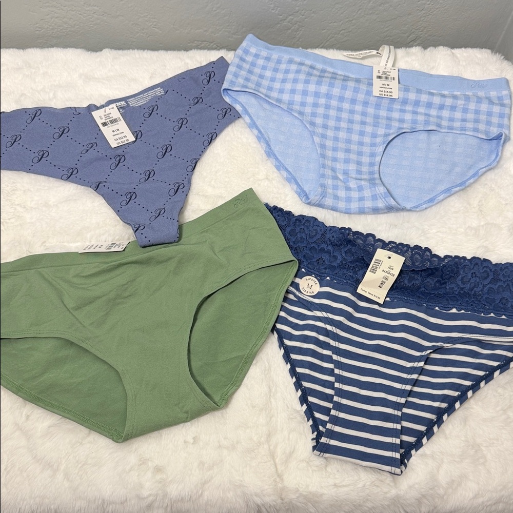 Bundle of Medium underwear - 3 VS Pink - 1 Aeropostale NWT